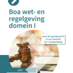 Boa wet- en regelgeving domein 1 incl. Smart-e-learning 2024-2025